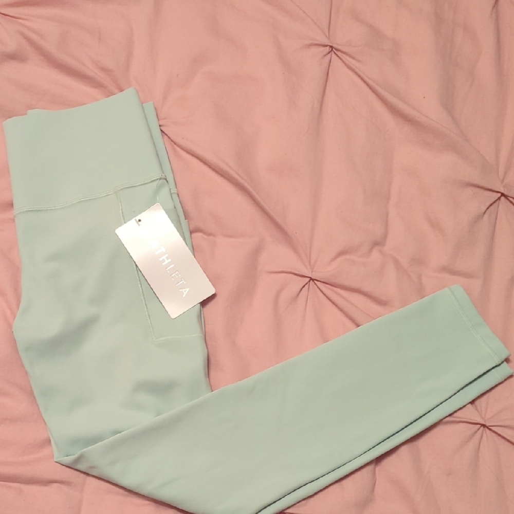 Athleta Mint Green Leggings